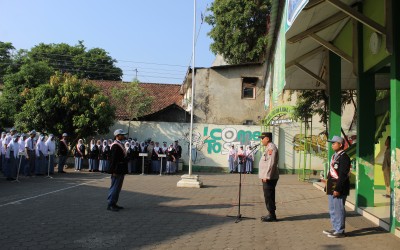 Kapolsek Weleri Serukan Anti Bullying di SMA NU 03 Mualimin